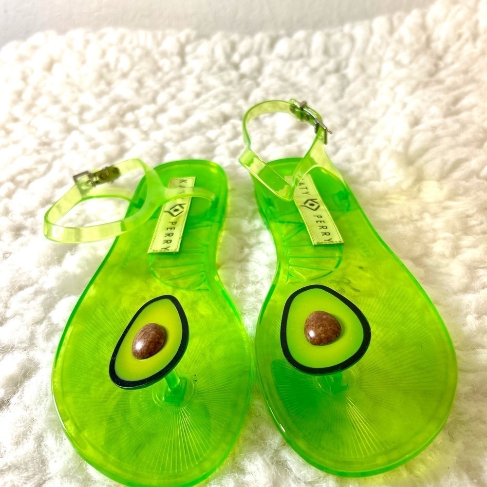 Katy Perry Collections Neon Green Sandals
